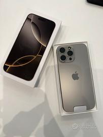 Iphone 16 pro max titanio naturale