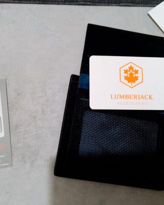 Portafoglio Lumberjack in confezione originale