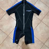 Cressi, Lido Man 2 mm, Muta Shorty in Neoprene