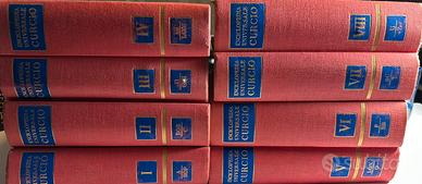 8 Libri Enciclopedia Curcio – Edizione 1957