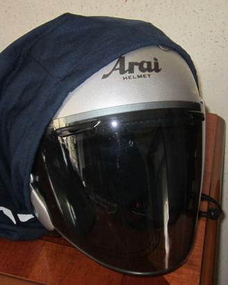 CASCO - ARAI - RAM 3 SZ - COLOR ARGENTO MIS X