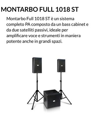 Impianto Montarbo Full 1018 ST