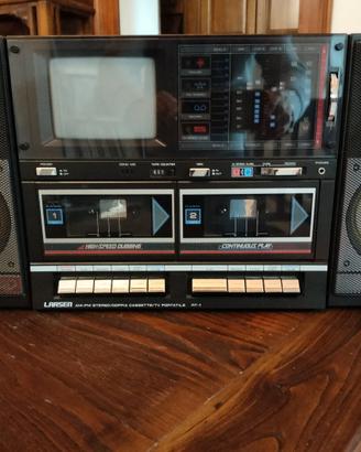 Boombox Vintage Larsen RT-1 con TV Integrata – Ann