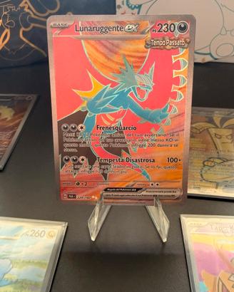 Carta pokemon Lunaruggente ex 229/182 paradosso