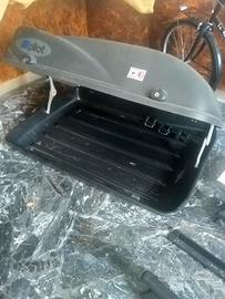baule da auto+ barre+ barra bici