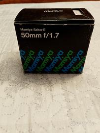 Obiettivo Mamiya 50 mm 1.7