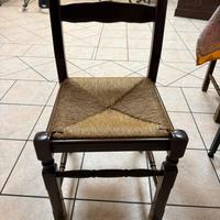 Sedie in legno