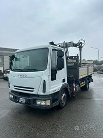 IVECO EUROCARGO 75E15 RIBALTABILE CON GRU
