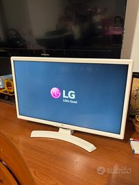 Tv lg 24 pollici Bianco