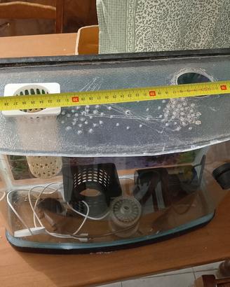 acquario circa 22 litri artigianale 