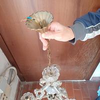 Lampadario a Gocce vintage
