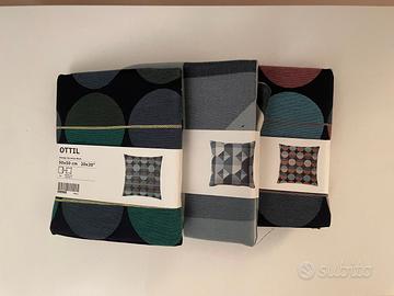 tre copricuscini retro - IKEA OTTIL + SVARTHÖ