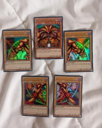 Exodia completo ultra raro YGLD ita