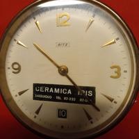 orologio sveglia  della Ritz pubblicitaria