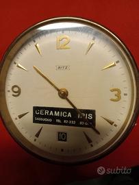 orologio sveglia  della Ritz pubblicitaria