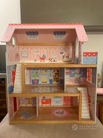 Casa delle bambole in legno Kidkraft