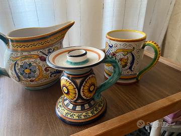 Ceramiche vintage Santucci-Volpi Deruta