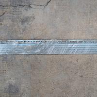 5 profili per rivestimenti in inox spazzolato
