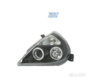 FARI PER FORD KA 96-08 ANGEL EYES FONDO NERO