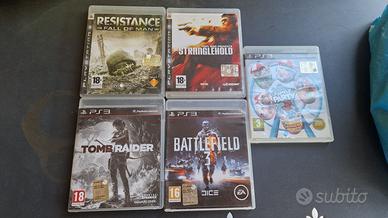giochi ps3  Battlefield 3 , Tomb Raider, Fifa ecc.