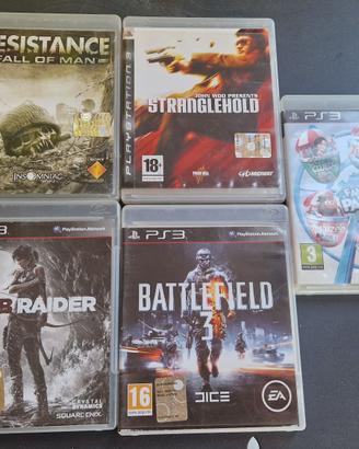 giochi ps3  Battlefield 3 , Tomb Raider, Fifa ecc.
