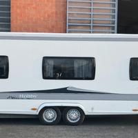 Roulotte Hobby Prestige 650 KMFE ( Doppio asse)