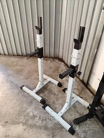 Squat rack porta bilanciere