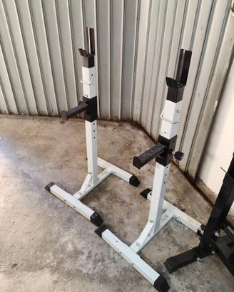 Squat rack porta bilanciere