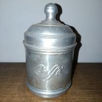 ☕ Barattolo Caffè Vintage in Metallo – Stile Retrò