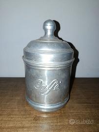 ☕ Barattolo Caffè Vintage in Metallo – Stile Retrò