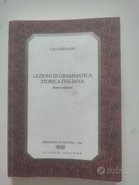 Lezioni di grammatica storica italiana - Serianni