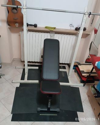 Torino : palestra panca manubri bilancieri 