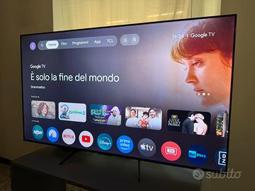 TCL Smart Tv 65" QLED Pro 4K 144 Hz - IN GARANZIA