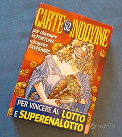 Carte Indovine per Lottoe SuperEnalotto 