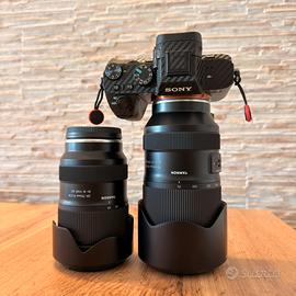 Sony Alpha A7 II + tamron 70-180 g2 + 28-75 g2
