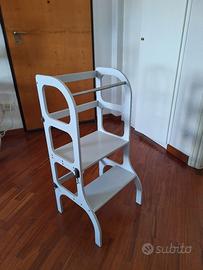 torre montessoriana trasformabile in tavolo