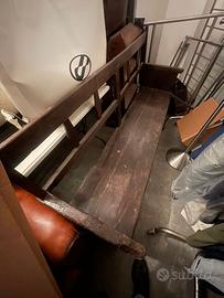 Panca in legno antica