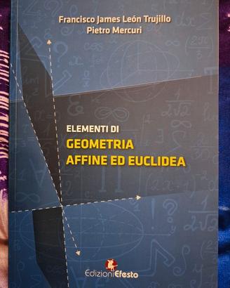 Libro Elementi di Geometria Affine ed Euclidea