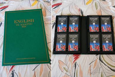 Corso English De Agostini BBC vintage con cassette