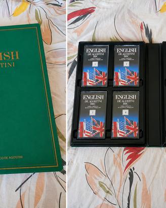 Corso English De Agostini BBC vintage con cassette