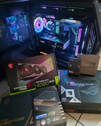 $cambio PC ROG 9950X3D2 RTX 4080 Super 64GB 2TB