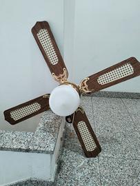 Ventola con plafoniera 