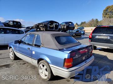 FORD ESCORT 4 CABRIOLET ALF 1.6I 90CV - Ricambi