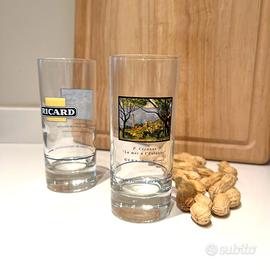 Coppia bicchieri Ricard serie Les impressionnistes