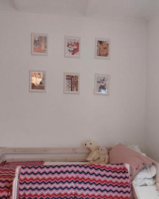 Letto Bambina a castello con scivolo