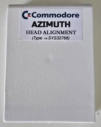 CARTUCCIA COMMODORE 64 128 AZIMUTH HEAD ALIGNMENT