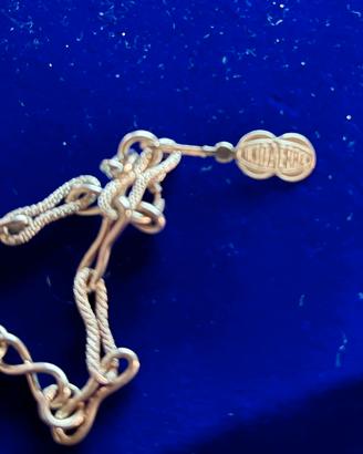 Bracciale anni 70 unoaerre argento