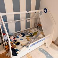 Letto a casetta 80x160