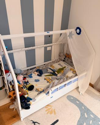 Letto a casetta 80x160