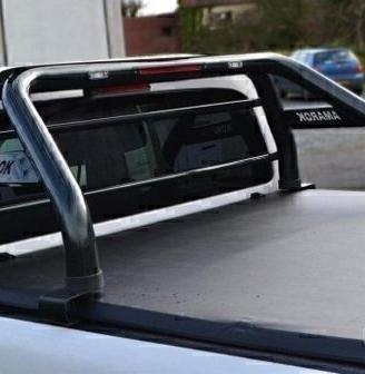 VW Amarok 2016>2023 Roll bar nero protez.cabina